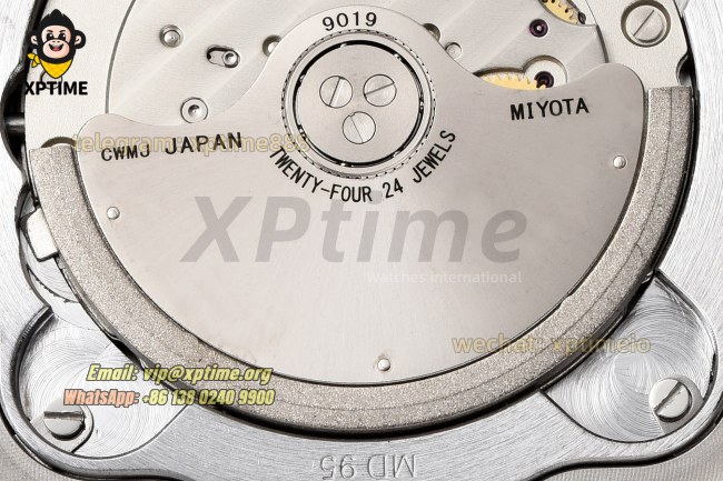 Santos De Cartier 40mm BVF Gray/Roman on SS/SS Bracelet MY9019 Santos De Cartier 40mm BVF Gray/Roman on SS/SS Bracelet MY9019