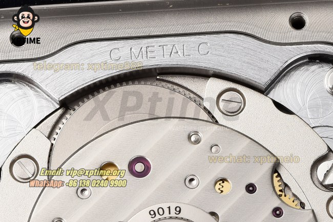 Santos De Cartier 40mm BVF Gray/Roman on SS/SS Bracelet MY9019 Santos De Cartier 40mm BVF Gray/Roman on SS/SS Bracelet MY9019