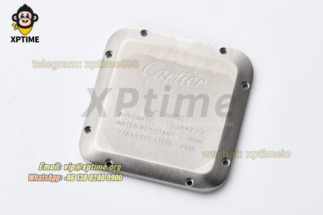 Santos De Cartier 40mm BVF Gray/Roman on SS/SS Bracelet MY9019 Santos De Cartier 40mm BVF Gray/Roman on SS/SS Bracelet MY9019