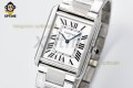 Tank Solo 27.4mm AF White/Roman on SS/SS Bracelet Quartz Tank Solo 27.4mm AF White/Roman on SS/SS Bracelet Quartz