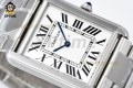 Tank Solo 27.4mm AF White/Roman on SS/SS Bracelet Quartz Tank Solo 27.4mm AF White/Roman on SS/SS Bracelet Quartz