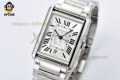 Tank Must Date 41mm AF White/Roman on SS/SS Bracelet Quartz Tank Must Date 41mm AF White/Roman on SS/SS Bracelet Quartz