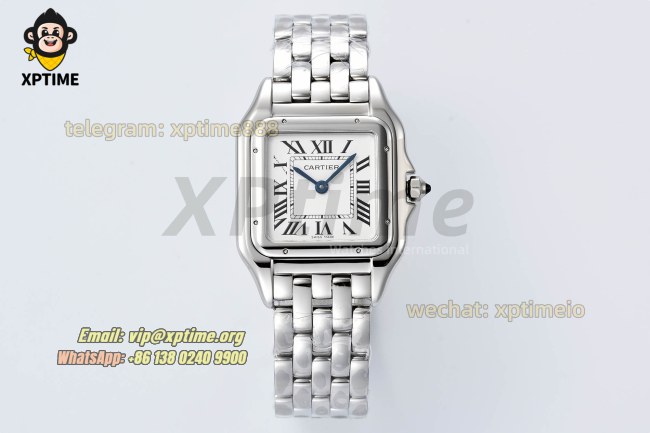 Panthere Secrete De Ladies 22mm AF White/Roman on SS/SS Bracelet Quartz Panthere Secrete De Ladies 22mm AF White/Roman on SS/SS Bracelet Quartz