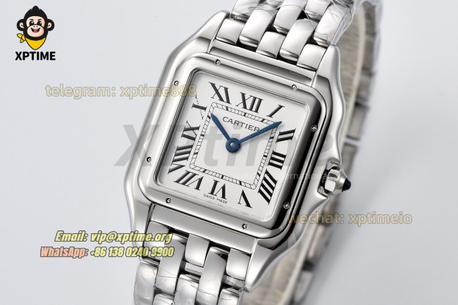 Panthere Secrete De Ladies 22mm AF White/Roman on SS/SS Bracelet Quartz Panthere Secrete De Ladies 22mm AF White/Roman on SS/SS Bracelet Quartz