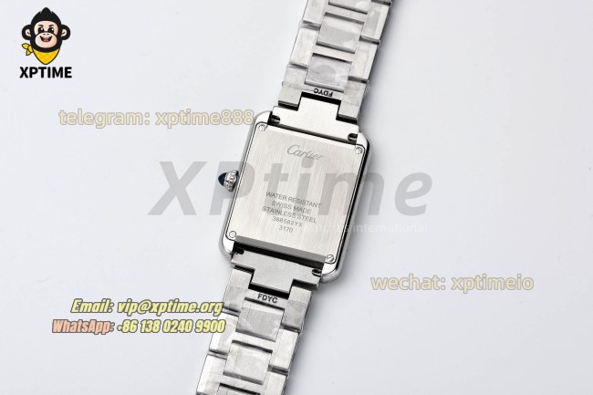 Tank Must 25.5mm AF White/Roman on SS/SS Bracelet Quartz Tank Must 25.5mm AF White/Roman on SS/SS Bracelet Quartz