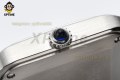 Santos Dumont 27.5mm AF White/Roman on SS/LE Strap Quartz Santos Dumont 27.5mm AF White/Roman on SS/LE Strap Quartz