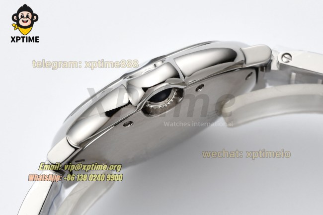 Ballon Bleu De Cartier 36mm AF White/Roman on SS/SS Bracelet NH05 Ballon Bleu De Cartier 36mm AF White/Roman on SS/SS Bracelet NH05