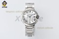 Ballon Bleu De Cartier 36mm AF White/Roman on SS/SS Bracelet Quartz Ballon Bleu De Cartier 36mm AF White/Roman on SS/SS Bracelet Quartz