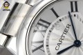 Ballon Bleu De Cartier 36mm AF White/Roman on SS/SS Bracelet Quartz Ballon Bleu De Cartier 36mm AF White/Roman on SS/SS Bracelet Quartz