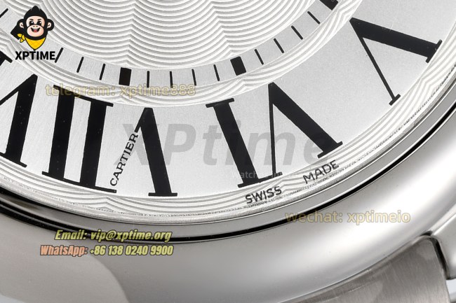 Ballon Bleu De Cartier 36mm AF White/Roman on SS/SS Bracelet Quartz Ballon Bleu De Cartier 36mm AF White/Roman on SS/SS Bracelet Quartz