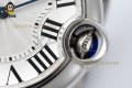 Ballon Bleu De Cartier 36mm AF White/Roman on SS/SS Bracelet Quartz Ballon Bleu De Cartier 36mm AF White/Roman on SS/SS Bracelet Quartz