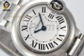 Ballon Bleu De Cartier 28mm AF White/Roman on SS/SS Bracelet Quartz Ballon Bleu De Cartier 28mm AF White/Roman on SS/SS Bracelet Quartz