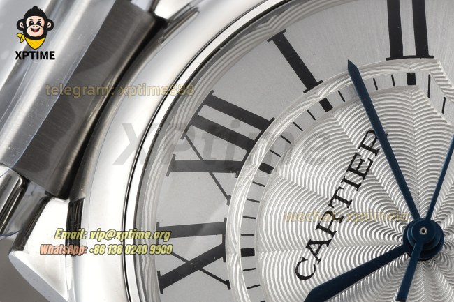 Ballon Bleu De Cartier 36mm AF White/Roman on SS/SS Bracelet NH05 Ballon Bleu De Cartier 36mm AF White/Roman on SS/SS Bracelet NH05