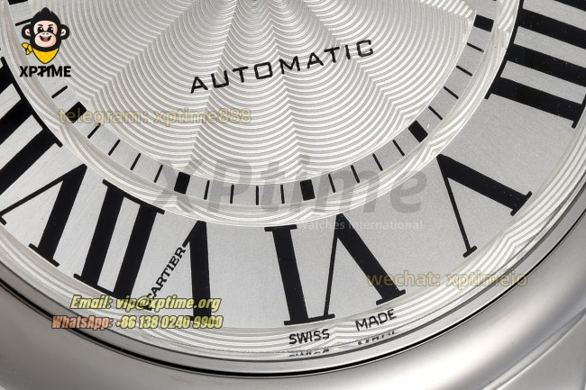 Ballon Bleu De Cartier 36mm AF White/Roman on SS/SS Bracelet NH05 Ballon Bleu De Cartier 36mm AF White/Roman on SS/SS Bracelet NH05