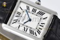 Tank Solo 27.4mm AF White/Roman on SS/LE Strap Quartz Tank Solo 27.4mm AF White/Roman on SS/LE Strap Quartz