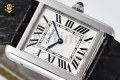 Tank Solo 24.4mm AF White/Roman on SS/LE Strap Quartz Tank Solo 24.4mm AF White/Roman on SS/LE Strap Quartz