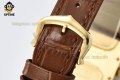 Tank Louis 22mm AF White/Roman on YG/LE Strap Quartz Tank Louis 22mm AF White/Roman on YG/LE Strap Quartz