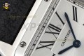 Santos Dumont 27.5mm AF White/Roman on SS/LE Strap Quartz Santos Dumont 27.5mm AF White/Roman on SS/LE Strap Quartz