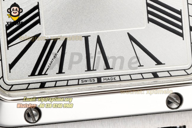 Santos Dumont 27.5mm AF White/Roman on SS/LE Strap Quartz Santos Dumont 27.5mm AF White/Roman on SS/LE Strap Quartz