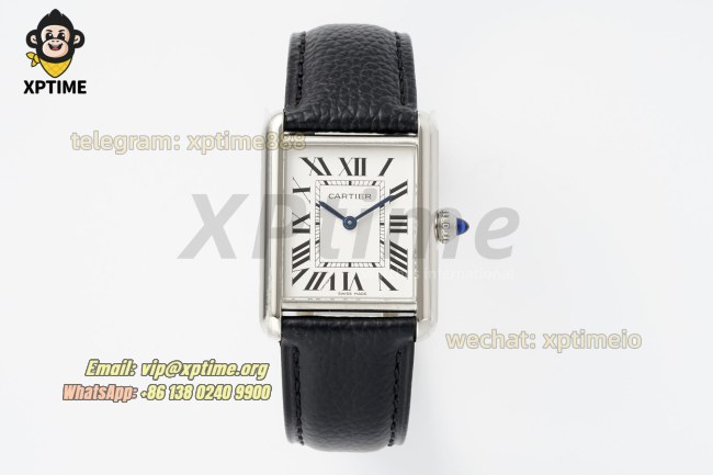 Tank Must 25.5mm AF White/Roman on SS/Lychee LE Strap Quartz Tank Must 25.5mm AF White/Roman on SS/Lychee LE Strap Quartz