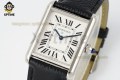 Tank Must 25.5mm AF White/Roman on SS/Lychee LE Strap Quartz
