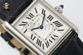 Tank Must 25.5mm AF White/Roman on SS/Lychee LE Strap Quartz
