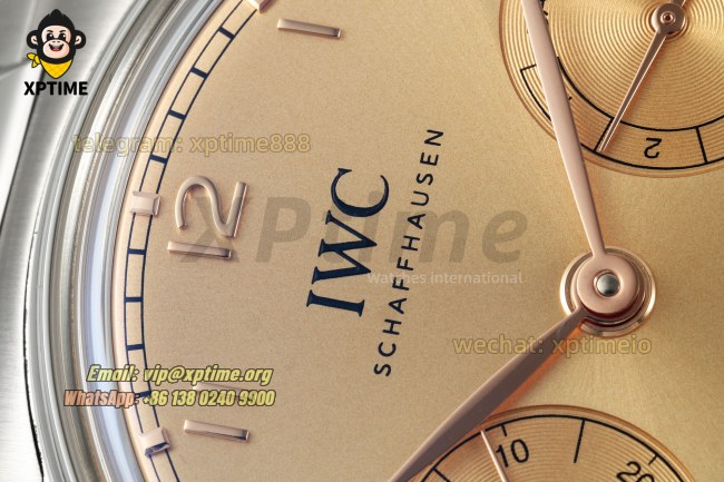 Portugieser 7 Days 42mm 2024 APS Gold/Numeral on SS/SS Bracelet A52010 Portugieser 7 Days 42mm 2024 APS Gold/Numeral on SS/SS Bracelet A52010