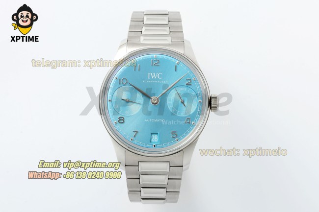 Portugieser 7 Days 42mm 2024 APS Blue/Numerals on SS/SS Bracelet A52010 Portugieser 7 Days 42mm 2024 APS Blue/Numerals on SS/SS Bracelet A52010