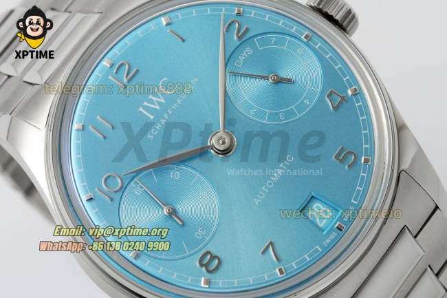 Portugieser 7 Days 42mm 2024 APS Blue/Numerals on SS/SS Bracelet A52010 Portugieser 7 Days 42mm 2024 APS Blue/Numerals on SS/SS Bracelet A52010
