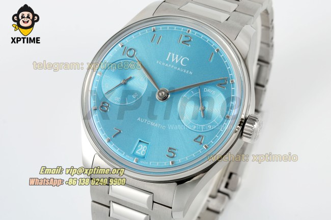 Portugieser 7 Days 42mm 2024 APS Blue/Numerals on SS/SS Bracelet A52010 Portugieser 7 Days 42mm 2024 APS Blue/Numerals on SS/SS Bracelet A52010