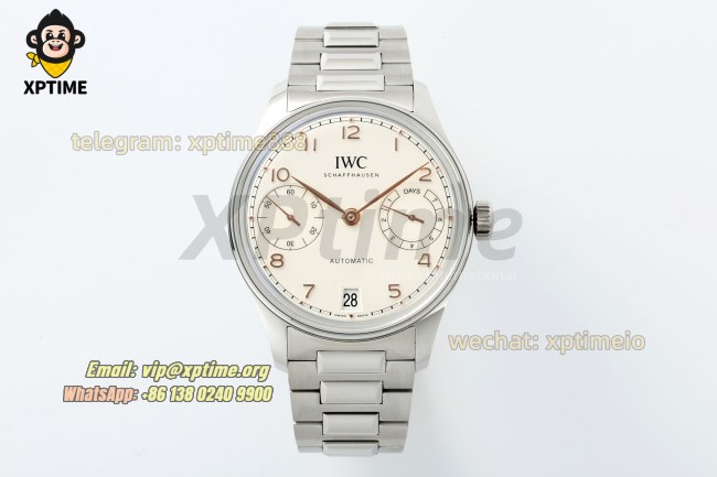 Portugieser 7 Days 42mm 2024 APS White/Numeral on SS/SS Bracelet A52010 Portugieser 7 Days 42mm 2024 APS White/Numeral on SS/SS Bracelet A52010