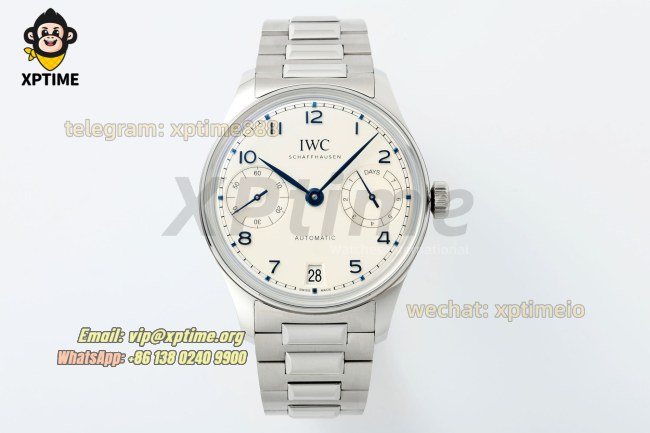 Portugieser 7 Days 42mm 2024 APS White/Numeral on SS/SS Bracelet A52010 Portugieser 7 Days 42mm 2024 APS White/Numeral on SS/SS Bracelet A52010