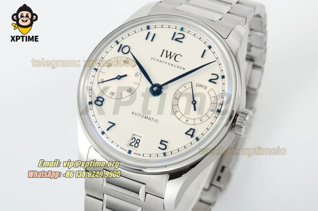 Portugieser 7 Days 42mm 2024 APS White/Numeral on SS/SS Bracelet A52010 Portugieser 7 Days 42mm 2024 APS White/Numeral on SS/SS Bracelet A52010