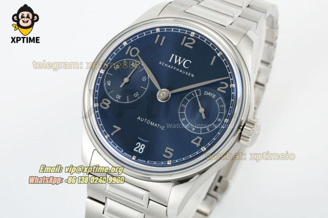 Portugieser 7 Days 42mm 2024 APS Blue/Numeral on SS/SS Bracelet A52010 Portugieser 7 Days 42mm 2024 APS Blue/Numeral on SS/SS Bracelet A52010