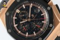Royal Oak Offshore 26400SO 44mm APPF Black/Stick on RG/RU Bracelet A7750 Royal Oak Offshore 26400SO 44mm APPF Black/Stick on RG/RU Bracelet A7750