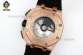 Royal Oak Offshore 26400SO 44mm APPF Black/Stick on RG/RU Bracelet A7750 Royal Oak Offshore 26400SO 44mm APPF Black/Stick on RG/RU Bracelet A7750