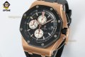 Royal Oak Offshore 26400SO 44mm APPF Black & White/Stick on RG/RU Bracelet A7750 Royal Oak Offshore 26400SO 44mm APPF Black & White/Stick on RG/RU Bracelet A7750