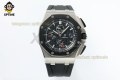 Royal Oak Offshore 26400SO 44mm APPF Black/Stick on SS/RU Bracelet A7750 Royal Oak Offshore 26400SO 44mm APPF Black/Stick on SS/RU Bracelet A7750
