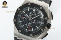 Royal Oak Offshore 26400SO 44mm APPF Black/Stick on SS/RU Bracelet A7750 Royal Oak Offshore 26400SO 44mm APPF Black/Stick on SS/RU Bracelet A7750