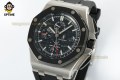 Royal Oak Offshore 26400SO 44mm APPF Black/Stick on SS/RU Bracelet A7750 Royal Oak Offshore 26400SO 44mm APPF Black/Stick on SS/RU Bracelet A7750