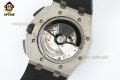 Royal Oak Offshore 26400SO 44mm APPF White & Black/Stick on SS/RU Bracelet A7750 Royal Oak Offshore 26400SO 44mm APPF White & Black/Stick on SS/RU Bracelet A7750