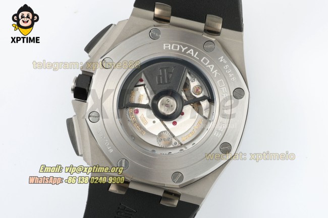 Royal Oak Offshore 26400SO 44mm APPF White & Black/Stick on SS/RU Bracelet A7750 Royal Oak Offshore 26400SO 44mm APPF White & Black/Stick on SS/RU Bracelet A7750