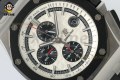 Royal Oak Offshore 26400SO 44mm APPF White & Black/Stick on SS/RU Bracelet A7750 Royal Oak Offshore 26400SO 44mm APPF White & Black/Stick on SS/RU Bracelet A7750