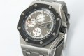 Royal Oak Offshore 26400SO 44mm APPF Gray & White/Stick on SS/RU Bracelet A7750 Royal Oak Offshore 26400SO 44mm APPF Gray & White/Stick on SS/RU Bracelet A7750