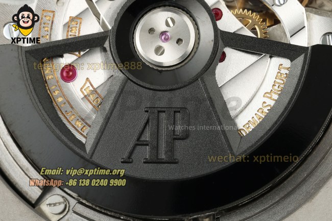 Royal Oak Offshore 26400SO 44mm APPF Gray & White/Stick on SS/RU Bracelet A7750 Royal Oak Offshore 26400SO 44mm APPF Gray & White/Stick on SS/RU Bracelet A7750