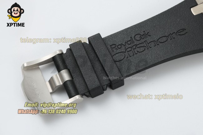 Royal Oak Offshore 26400SO 44mm APPF White & Black/Stick on SS/RU Bracelet A7750 Royal Oak Offshore 26400SO 44mm APPF White & Black/Stick on SS/RU Bracelet A7750