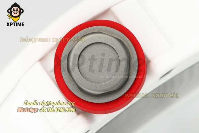 RM055 43mm APSF Sketelon Red/White on NTPT/RU Strap RMUL2 RM055 43mm APSF Sketelon Red/White on NTPT/RU Strap RMUL2