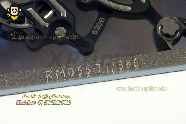 RM055 43mm APSF Sketelon Red/White on NTPT/RU Strap RMUL2 RM055 43mm APSF Sketelon Red/White on NTPT/RU Strap RMUL2