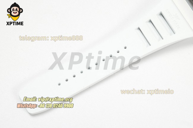 RM055 43mm APSF Sketelon Red/White on NTPT/RU Strap RMUL2 RM055 43mm APSF Sketelon Red/White on NTPT/RU Strap RMUL2