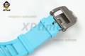 RM055 43mm APSF Sketelon Blue/White on NTPT/RU Strap RMUL2 RM055 43mm APSF Sketelon Blue/White on NTPT/RU Strap RMUL2